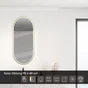 Miroir lumineux, l.40 x H.90 cm Solar