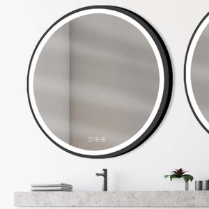 Miroir lumineux, l.120 x H.120 cm Diam.120 cm Swann