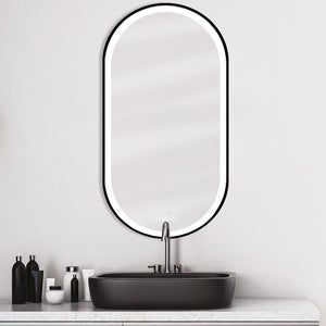 Miroir lumineux, l.50 x H.90 cm Swann