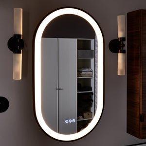 Miroir lumineux, l.50 x H.90 cm Swann