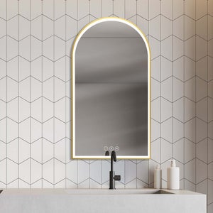 Miroir lumineux, l.50 x H.90 cm Solar