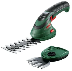 Taille-herbe sur batterie BOSCH Isio 3 + ciseaux de jardin L.12 cm 3.6 V