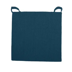 Galette de chaise Joy, bleu, l.40 x H.4 cm