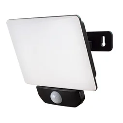 Projecteur détecteur extérieur Module Led 2500 Lm noir Full screen TIBELEC
