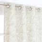 Rideau tamisant Ianna vert 135 x 260 cm
