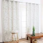 Rideau tamisant Ianna vert 135 x 260 cm