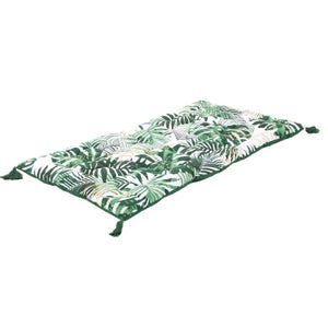 Futon coton imprime 60x120xh5cm jungle forest