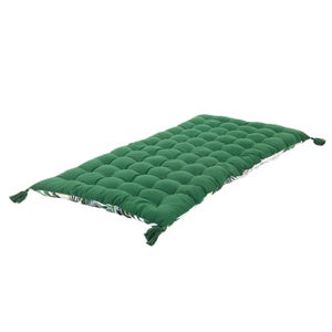 Futon coton imprime 60x120xh5cm jungle forest