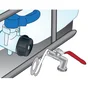 Kit adaptateur robinet de sortie de cuve, BOUTTE