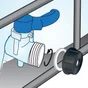 Kit adaptateur robinet de sortie de cuve, BOUTTE