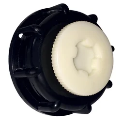 Adaptateur plastique de cuve, BOUTTE, avec bouchon