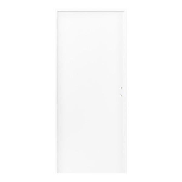 Bloc-porte Cali blanc, H.204 x l.73 cm, reversible