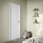Bloc-porte Cali blanc, H.204 x l.83 cm, reversible