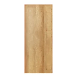 Porte coulissante MDF Cali chene clair, H.204 x l.83 cm