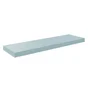 Etagère murale bleu mat, L.80 x H.3.8 x P.23.5 cm, Ep.38 mm