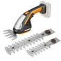 Set Sculpte-Haies / Cisaille sans fil 20V WORX - WG801E.91 sans batt. 4 lames