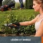 Set Sculpte-Haies / Cisaille sans fil 20V WORX - WG801E.91 sans batt. 4 lames