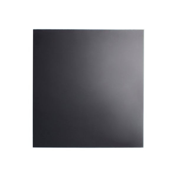 Fond de hotte verre noir satin 60 x 65 cm