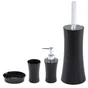 Distributeur de savon abs, noir SENSEA