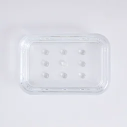 Porte savon Claire, acrylique transparent