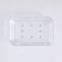 Porte savon Claire, acrylique transparent