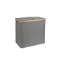 Panier à linge , gris, l.33.5 x H.50 x P.53.5 cm SENSEA