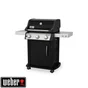 Barbecue et plancha au gaz, WEBER, noir