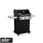 Barbecue et plancha au gaz, WEBER, noir