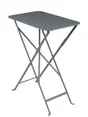 Table pliante FERMOB Bistro, 37 x 57 cm, gris orage