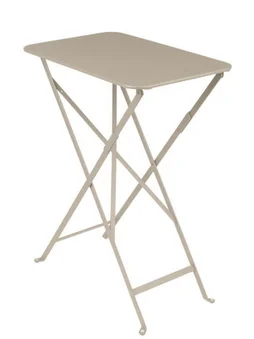 Table pliante FERMOB Bistro, 37 x 57 cm, muscade