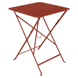 Table de repas, FERMOB, 57 x 57 cm, ocre rouge