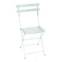 Chaise FERMOB Bistro, en acier, menthe glaciale