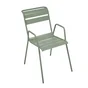 Fauteuil FERMOB Monceau, en acier, vert