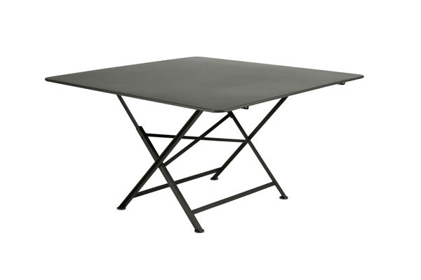 Table de jardin carré, FERMOB Cargo,  8 personnes, vert