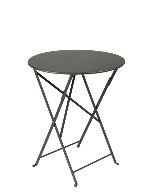 Table de jardin ronde, FERMOB Bistro, diam. 60 cm, romarin