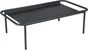 Table basse rectangulaire, FERMOB COOLSIDE, 1 personnes, noir