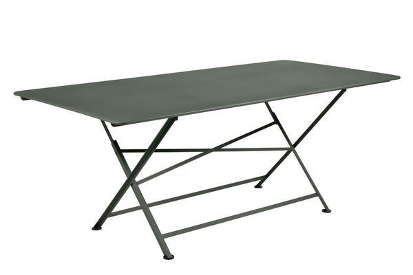 Table de jardin rectangulaire, FERMOB Cargo, 10 personnes, vert