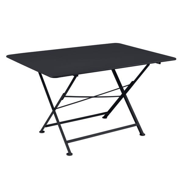 Table de jardin rectangulaire, FERMOB Cargo, 6 personnes, noir