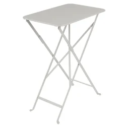 Table pliante, FERMOB Bistro, 37 x 57 cm, gris argile