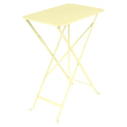 Table pliante, FERMOB Bistro, 37 x 57 cm, citron givré