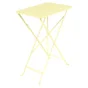 Table pliante, FERMOB Bistro, 37 x 57 cm, citron givré