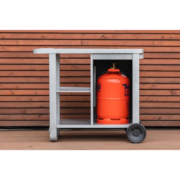 Chariot Deluxe pour plancha CAMPINGAZ 2 et 3 Brûleurs