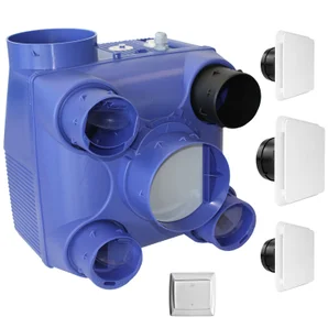 Kit VMC simple flux auto à détection d'humidité EQUATION dhu 2 edition limite