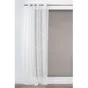 Voilage tamisant, baker écru l. 140 x H.260 cm