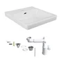 VASQUE REMIX 23 SIMPLE 1 ROBINET LARGEUR 46 X PROF 49CM BLC CERAMIQUE