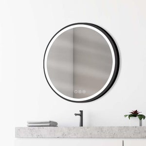 Miroir lumineux, Diam.75 cm Swann