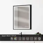 Miroir lumineux, l.60 x H.75 cm Swann