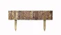 Bordure petite à planter en bois naturel, H.30 x L.72 cm
