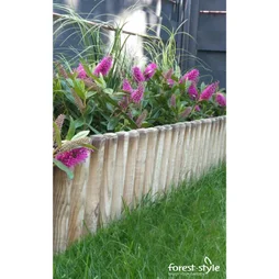 Bordure à planter en bois, FOREST STYLE, H.35 x L.100 cm