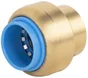 Bouchon diam. 12 mm laiton
